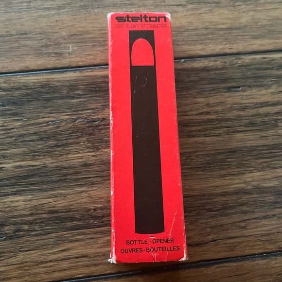 STELTON Original Bottle Opener. Classic. Stainless Steel. - Picture 2 of 4